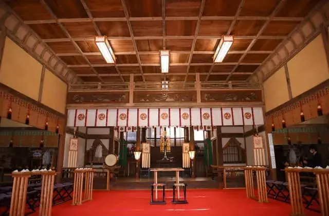 提携神社の本殿